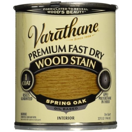 VARATHANE 1 Quart Gunstock Fast Dry Wood Stain VA311550